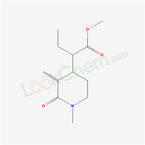 40163-06-2,methyl 2-(1-methyl-3-methylidene-2-oxopiperidin-4-yl)butanoate,