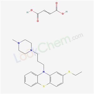 4627-00-3,2-(ethylsulfanyl)-10-[3-(4-methylpiperazin-1-yl)propyl]-10H-phenothiazine but-2-enedioate (1:1),
