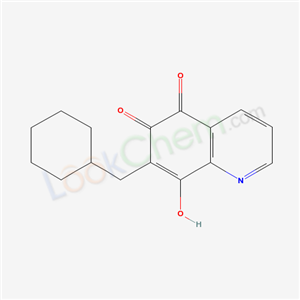 35073-58-6,7-(cyclohexylmethyl)-8-hydroxyquinoline-5,6-dione,
