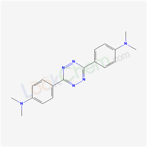 81258-54-0,4-[6-(4-dimethylaminophenyl)-1,2,4,5-tetrazin-3-yl]-N,N-dimethyl-aniline,