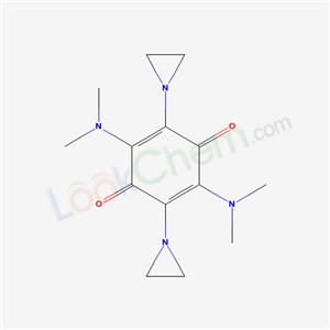 59886-50-9,2,5-bis(aziridin-1-yl)-3,6-bis(dimethylamino)cyclohexa-2,5-diene-1,4-dione,