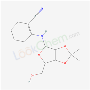 71734-87-7,N-(2-cyanocyclohex-1-en-1-yl)-2,3-O-(1-methylethylidene)pentofuranosylamine,