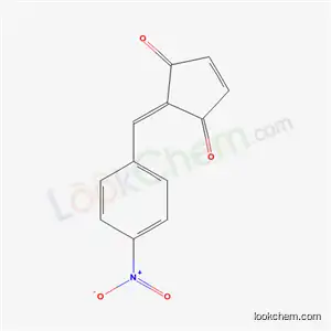 Molecular Structure of 34506-75-7 (2-(4-nitrobenzylidene)cyclopent-4-ene-1,3-dione)