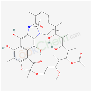 Rifamycin,N,3-[ethylidene(propylimino)]- (9CI) cas  72366-48-4