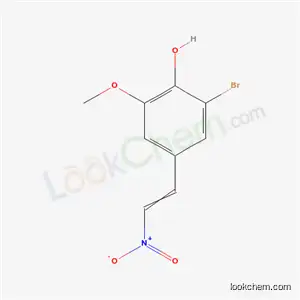 2-bromo-6-methoxy-4-[(E)-2-nitroethenyl]phenol