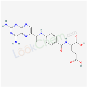 751-19-9,N-(4-{[1-(2,4-diaminopteridin-6-yl)ethyl]amino}benzoyl)glutamic acid,