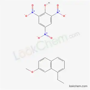 Molecular Structure of 7508-08-9 (2,4,6-trinitrophenol - 1-ethyl-7-methoxynaphthalene (1:1))