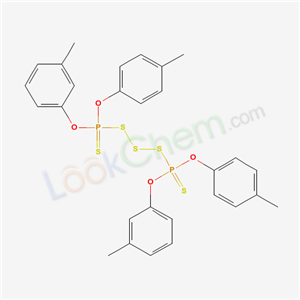 7405-04-1,trisulfane-1,3-diylbis[(3-methylphenoxy)(4-methylphenoxy)phosphane] disulfide,