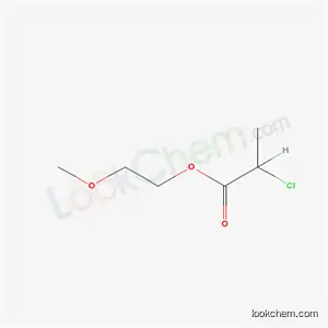 Molecular Structure of 92705-04-9 (2-methoxyethyl 2-chloropropanoate)