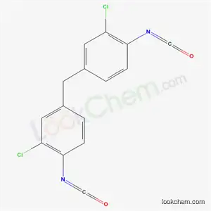 Molecular Structure of 20513-43-3 (4,4'-METHYLENEBIS(2-CHLOROPHENYL ISOCYANATE))