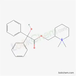 Molecular Structure of 5205-82-3 (bevonium metilsulfate)