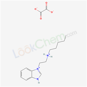 2-(3H-benzoimidazol-1-yl)ethyl-pentyl-azanium; oxalate