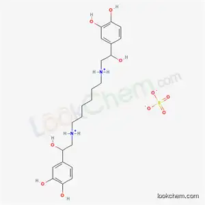 Molecular Structure of 32266-10-7 (HEXOPRENALINE SULPHATE)