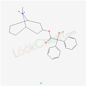 (9-methyl-9-azoniabicyclo[3.3.1]nonan-7-yl)2-hydroxy-2,2-diphenylacetate chloride