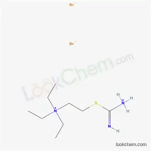 Molecular Structure of 34521-14-7 (2-{[(E)-ammonio(imino)methyl]sulfanyl}-N,N,N-triethylethanaminium dibromide)