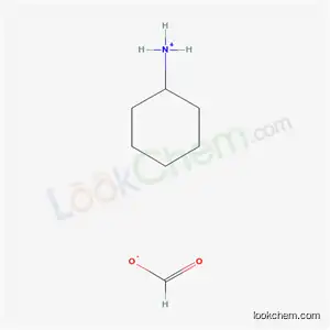 Molecular Structure of 34961-28-9 (cyclohexanaminium formate)