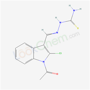 68770-68-3,1-acetyl-2-chloro-1H-indole-3-carbaldehyde thiosemicarbazone,