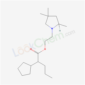 5402-47-1,2-(2,4,4-trimethylpyrrolidin-1-yl)ethyl 2-cyclopentylpentanoate,