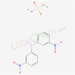 bis(3-nitrophenyl)iodanium; sulfuric acid cas  6293-61-4