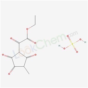 15304-11-7,ethyl (3-methyl-2,4,5-trioxocyclopentyl)(oxo)acetate - sulfuric acid (1:1),