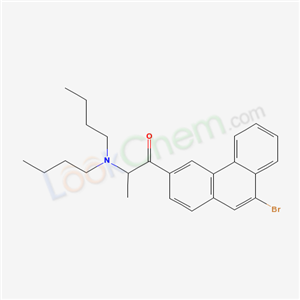 5431-06-1,1-(9-bromophenanthren-3-yl)-2-(dibutylamino)propan-1-one,