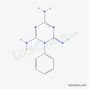 Molecular Structure of 61464-71-9 ((6E)-6-imino-1-phenyl-1,6-dihydro-1,3,5-triazine-2,4-diamine)
