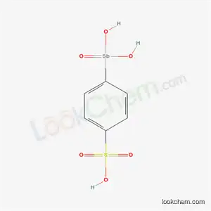 4-[dihydroxy(oxido)-lambda~5~-stibanyl]benzenesulfonic acid