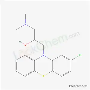 Molecular Structure of 5187-92-8 (1-(2-chloro-10H-phenothiazin-10-yl)-3-(dimethylamino)propan-2-ol)