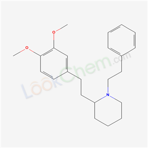 18097-09-1,2-[2-(3,4-dimethoxyphenyl)ethyl]-1-(2-phenylethyl)piperidine,