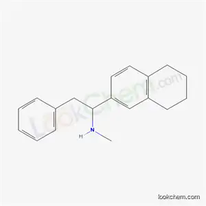 Molecular Structure of 6276-51-3 (N-methyl-2-phenyl-1-(5,6,7,8-tetrahydronaphthalen-2-yl)ethanamine)