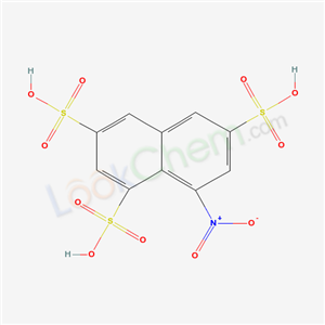 6272-00-0,8-nitronaphthalene-1,3,6-trisulfonic acid,