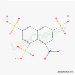 Molecular Structure of 6272-00-0 (8-nitronaphthalene-1,3,6-trisulfonic acid)