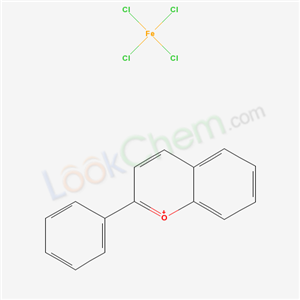 7585-37-7,2-phenylchromene; tetrachloroiron,