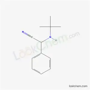 Molecular Structure of 6941-22-6 ((tert-butylamino)(phenyl)acetonitrile)