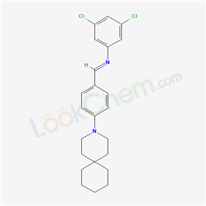 52764-68-8,N-{(E)-[4-(3-azaspiro[5.5]undec-3-yl)phenyl]methylidene}-3,5-dichloroaniline,