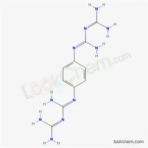 2-[N-[4-[[amino-(diaminomethylideneamino)methylidene]amino]phenyl]carbamimidoyl]guanidine