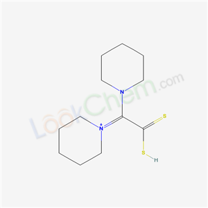 2-(1-piperidyl)-2-(3,4,5,6-tetrahydro-2H-pyridin-1-ylidene)ethanedithioic acid cas  3984-35-8