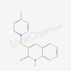 39727-42-9,4-methyl-1-[(2-oxo-1,2-dihydroquinolin-3-yl)methyl]pyridinium,