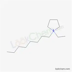 Molecular Structure of 67805-72-5 (1-ethyl-1-octylpyrrolidinium)