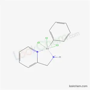Molecular Structure of 72951-29-2 (pyridin-2-ylmethylazanide; trichloro-phenyl-stannane)