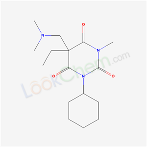 92931-89-0,1-cyclohexyl-5-[(dimethylamino)methyl]-5-ethyl-3-methylpyrimidine-2,4,6(1H,3H,5H)-trione,