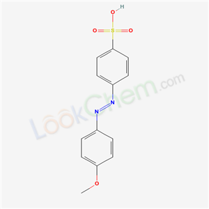 19218-78-1,4-[(E)-(4-methoxyphenyl)diazenyl]benzenesulfonic acid,