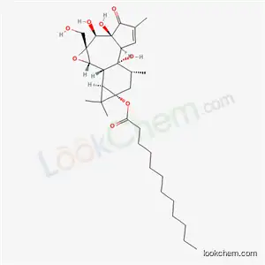 Molecular Structure of 66583-56-0 (Baliospermin)