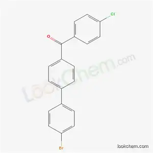Molecular Structure of 43007-16-5 (4-(p-bromophenyl)-4'-chlorobenzophenone)