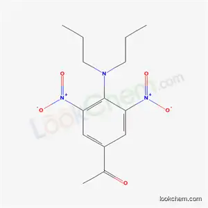 Molecular Structure of 52129-71-2 (3',5'-Dinitro-4'-dipropylaminoacetophenone)
