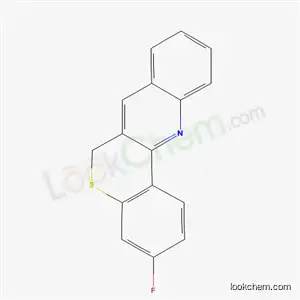 Molecular Structure of 52831-46-6 (3-fluoro-6H-thiochromeno[4,3-b]quinoline)