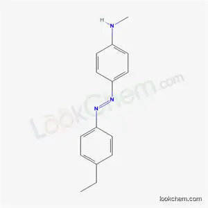 Molecular Structure of 55398-27-1 (p-(4-Ethylphenylazo)-N-methylaniline)