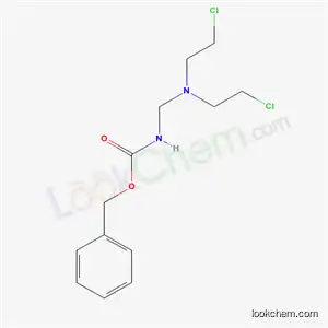 N-[Bis(2-chloroethyl)aminomethyl]carbamic acid benzyl ester