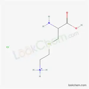 Molecular Structure of 59660-87-6 (2-[(2-amino-2-carboxyethyl)selanyl]ethanaminium chloride)