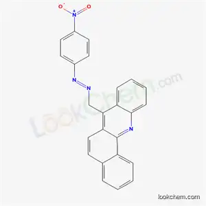 Molecular Structure of 63019-77-2 (7-[(p-Nitrophenylazo)methyl]benz[c]acridine)